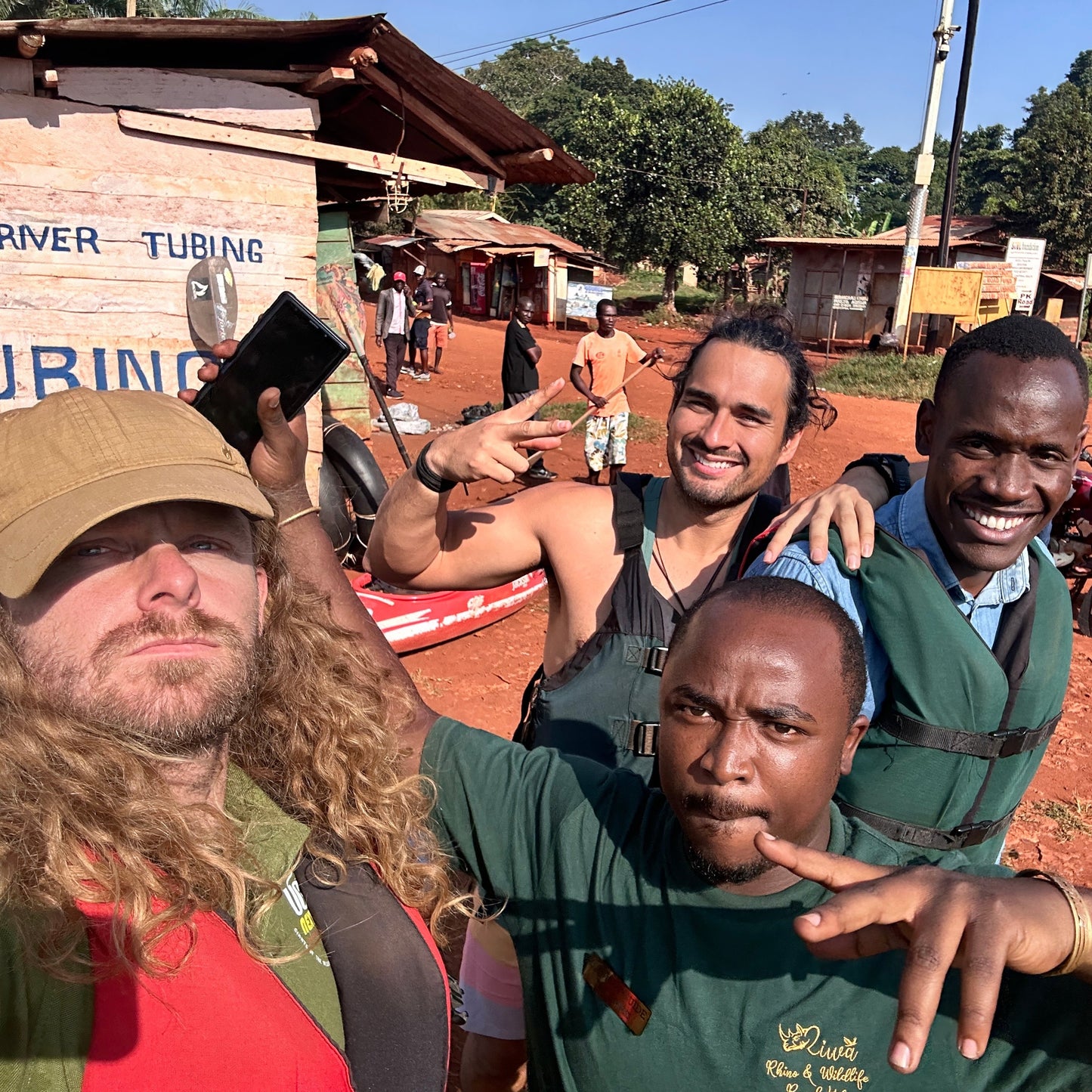 White Water rafting in Uganda