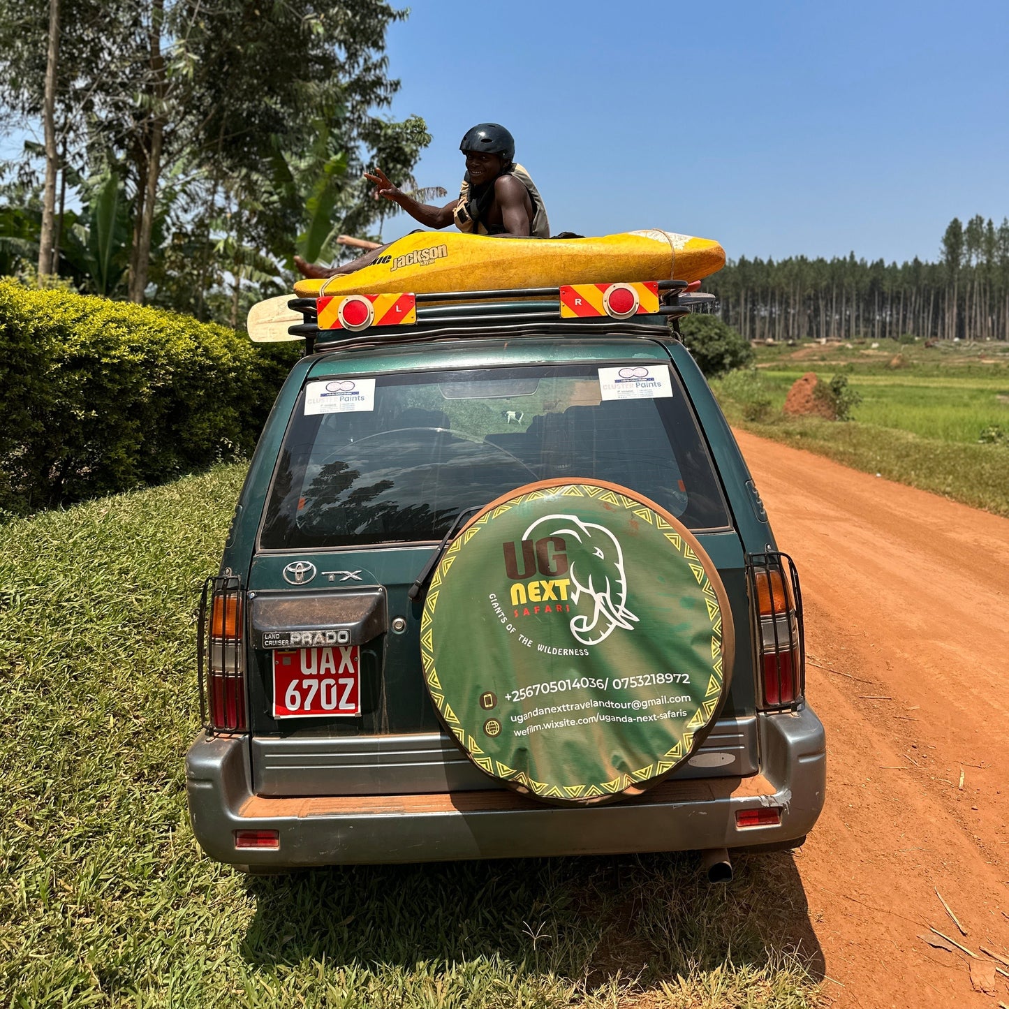 White Water rafting in Uganda